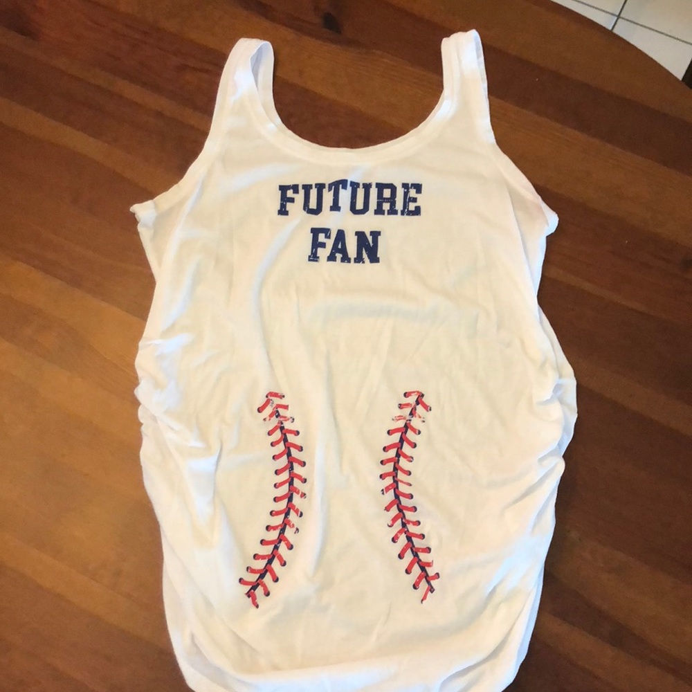 Motherhood maternity “future fan” shirt